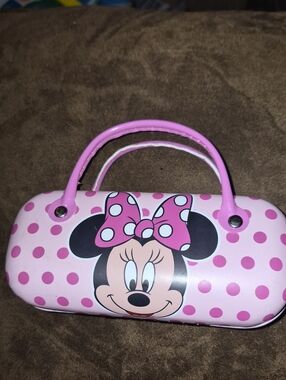 Minnie Mouse Pink Polka Dot Kids Carry Case